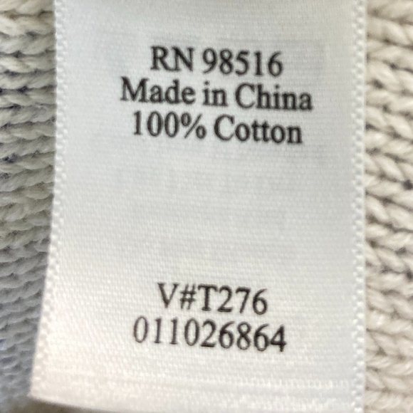 Coldwater Creek Cotton Purple Floral Leaf Cardigan - Picture 13 of 14